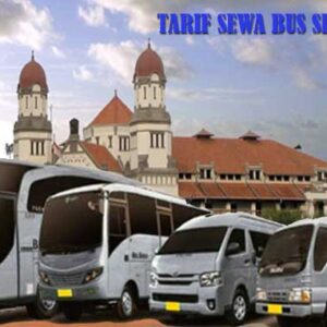 tarif sewa bus semarang